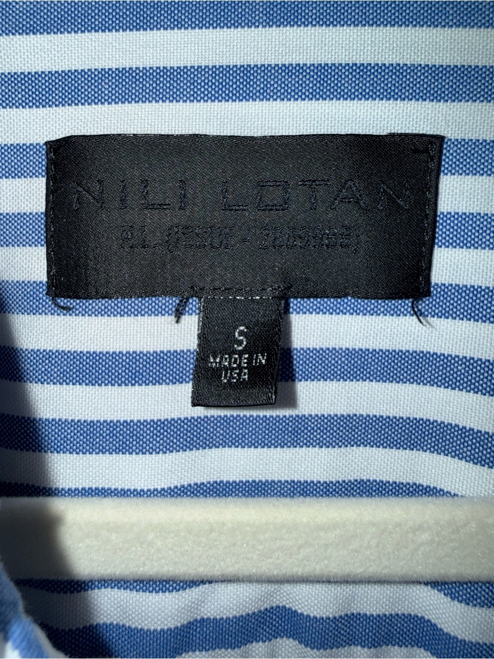 Nili Lotan - Mael striped cotton poplin shirt - Picture 7 of 11